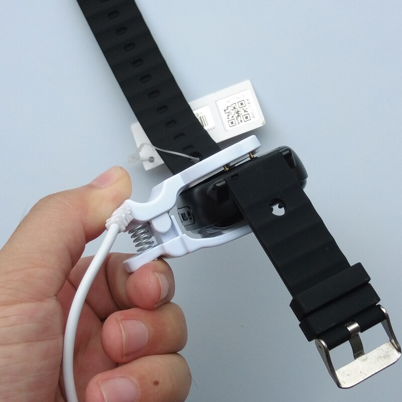 Universal Smart Horloge Oplader Voor HW11 Smartwatch Usb Power Charger Kabel 2 Pin Opladen Kabels HW08