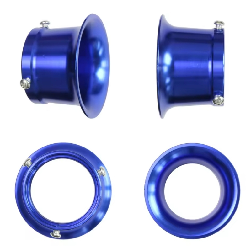 Filtro de aire Universal para carburador de motocicleta, 50mm/55mm, copa de viento para bocina, PE28 modificado, 30mm, PWK 21 24 26 28 30mm: Marfíl