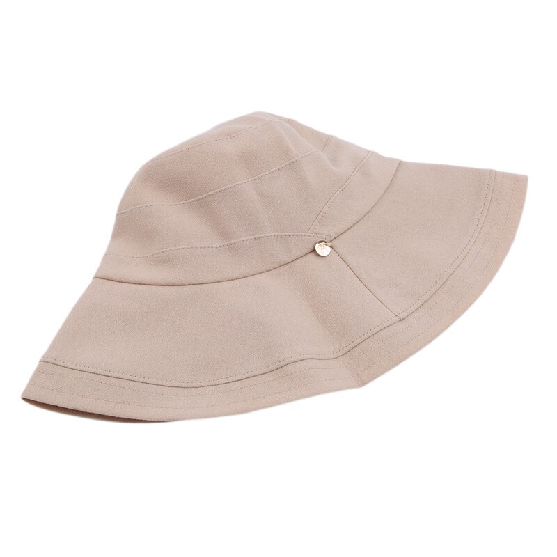 Grand chapeau d'été pour femme, couvre-chef de pêcheur de plage, Panama, Simple, uni, Hip Hop exquis, soleil, pêche en plein air, léger