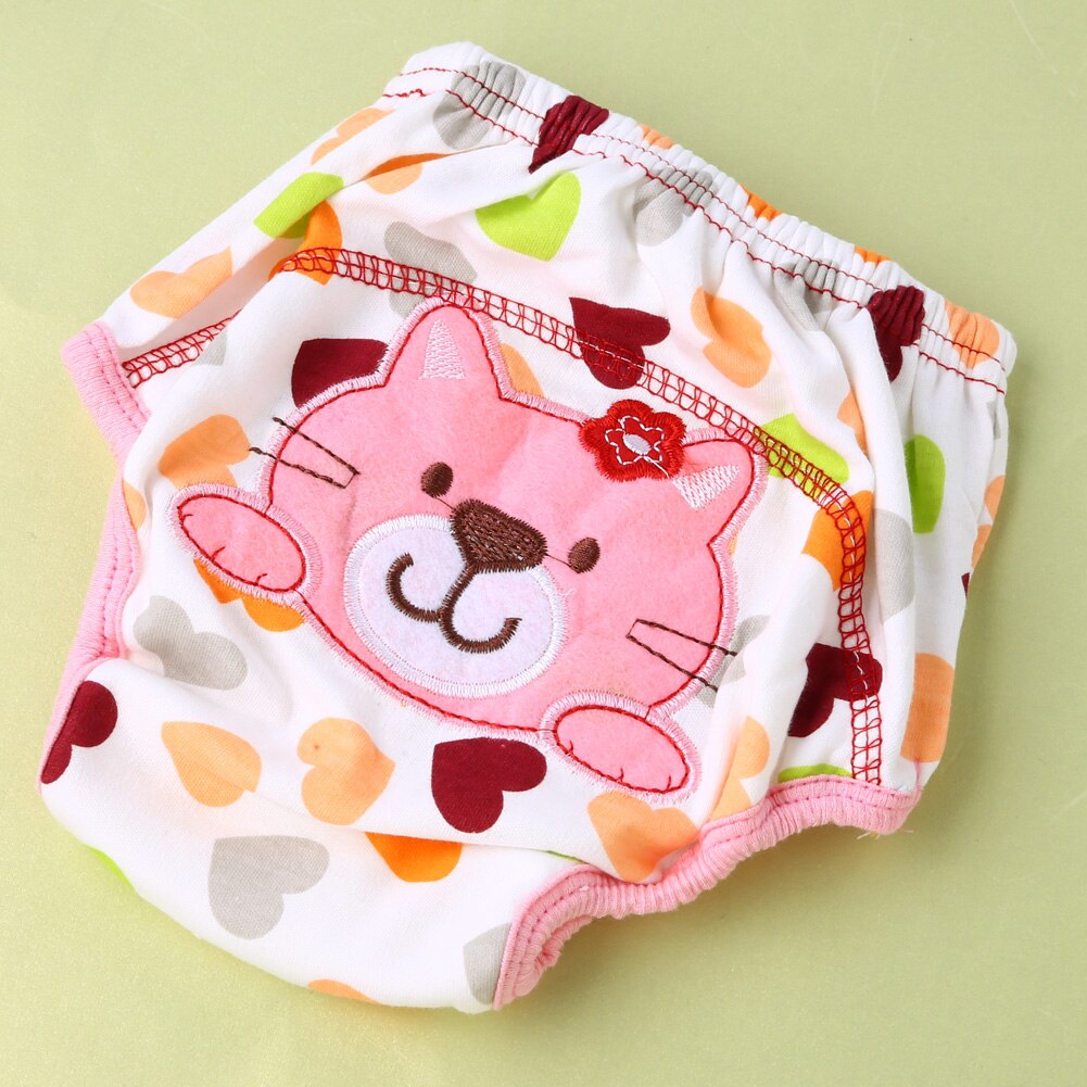 Pack Of 4 Baby Training Diapers Waterproof Washable Nappies Adjustable Printing