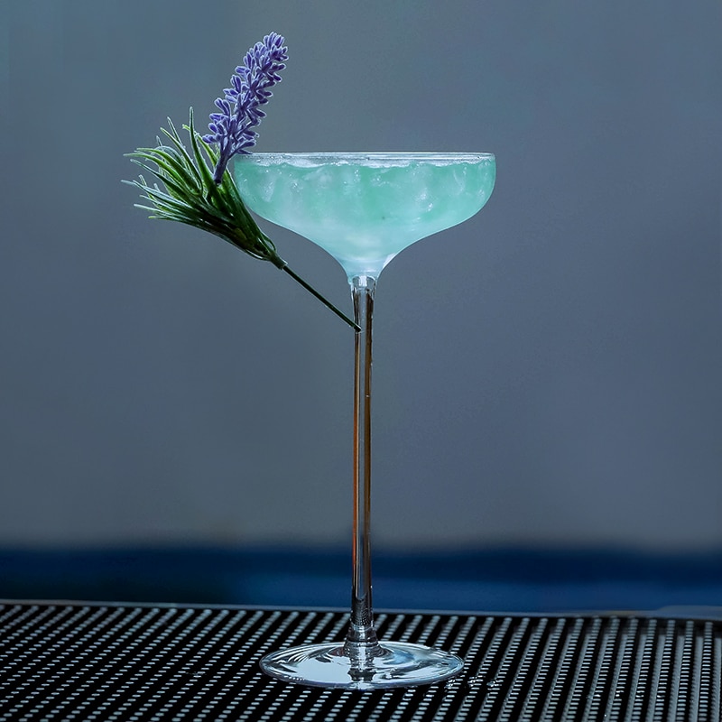 Extra Tall 2PCS 240ML Beker Cocktailglas Martini Glas Bar Set van 2
