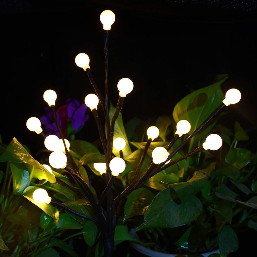 LED Weide Zweig Lampe Rose Simulation Orchidee Zweig Lichter Hohen Vase Füllstoff Weide Zweig Beleuchtete Zweig Für Heimat Dekoration: Globus Ball