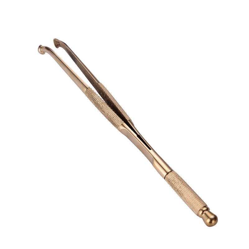 High-Grade Pure Copper Tea Clip Tea Needles Cutters Tweezer Tools Tea Clip Chinese Kung Fu Tea Teaware Kitchen Accessories