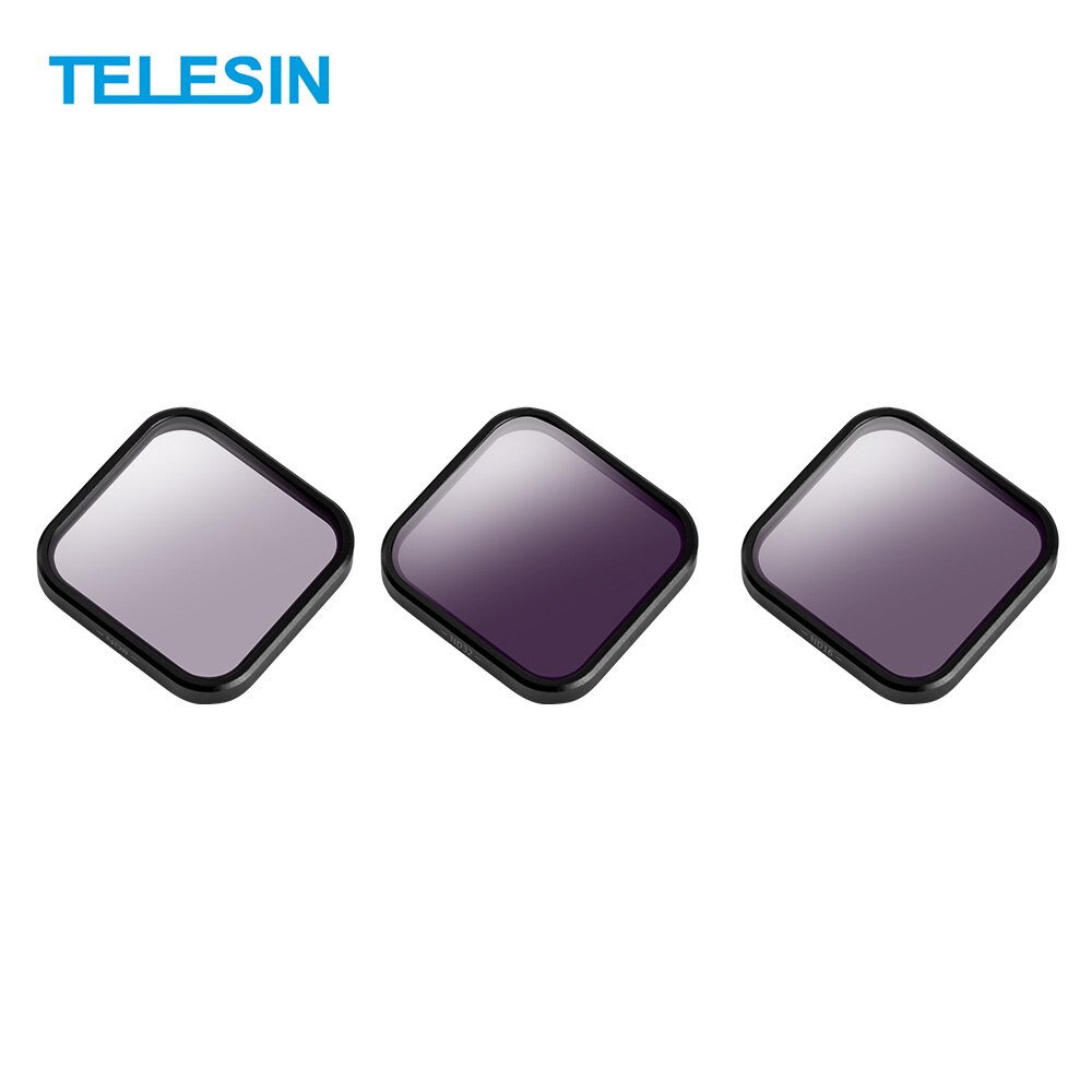 TELESIN ND Filters Neutral Density Filter Kit Dimmer Polarization Reducer Compatible with Insta360 ONE R 4K Edition Camera