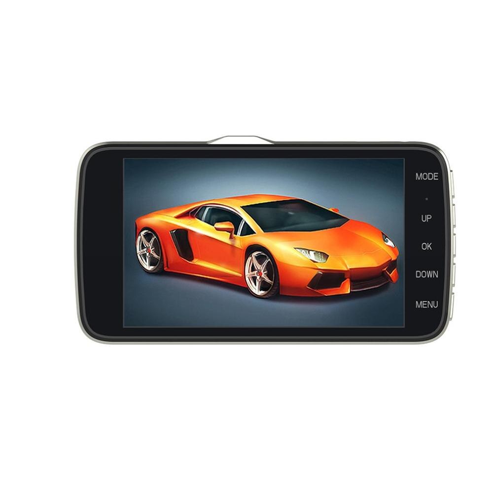 X4.4" Car DVR Rear View Mirror GPS Dual Lens Camera Car DVR Dash Cam Video Recorder G-Sensor Night Vision