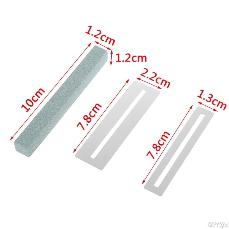 14pcs Guitar Instrument Repair Tool Kit Grinding Stone Sponge Frets Nut File Set