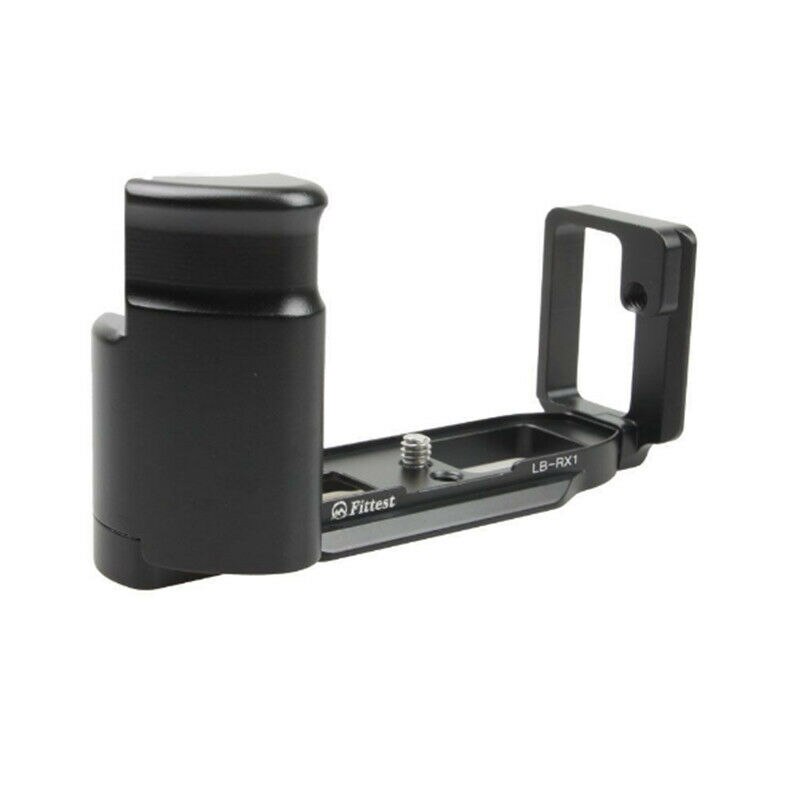 JINTU Pro – support de poignée en métal noir QR L, plaque/L, pour appareil photo sans miroir Sony RX1 RX1R