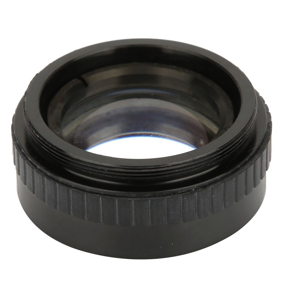 2X Objective Lens Microscope Auxiliary Objective Lens for Single Barrel Microscope 42mm Mounting Thread