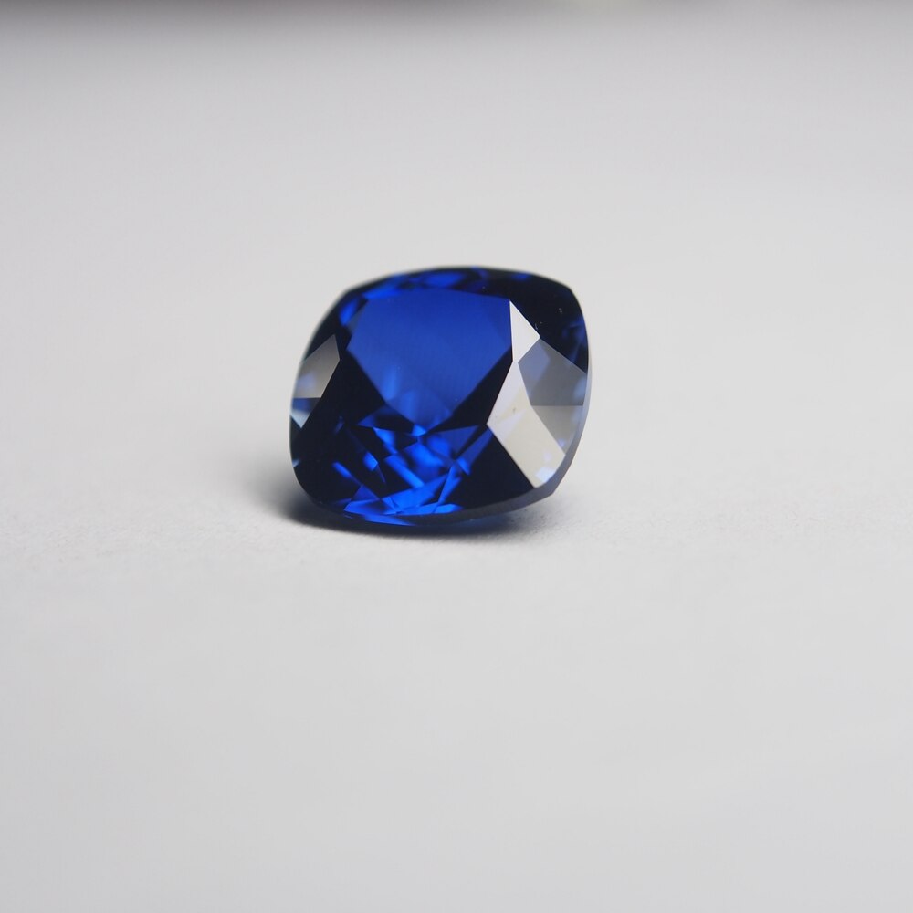 5*5mm 10 stuk/zak Kussen Cut Royal Blue sapphire korund nummer 35 sapphire stone