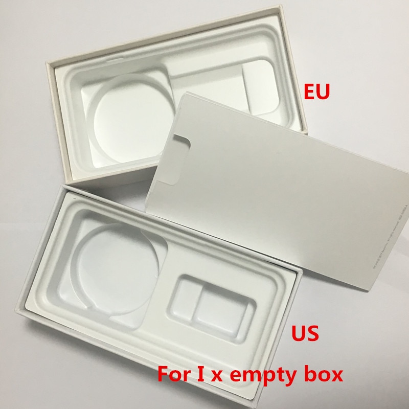 10pcs/lot US/EU/UK Version Retail Package Empty Packing Box for 6s 7 8p xr xs max without Accessories With Manual Sticker