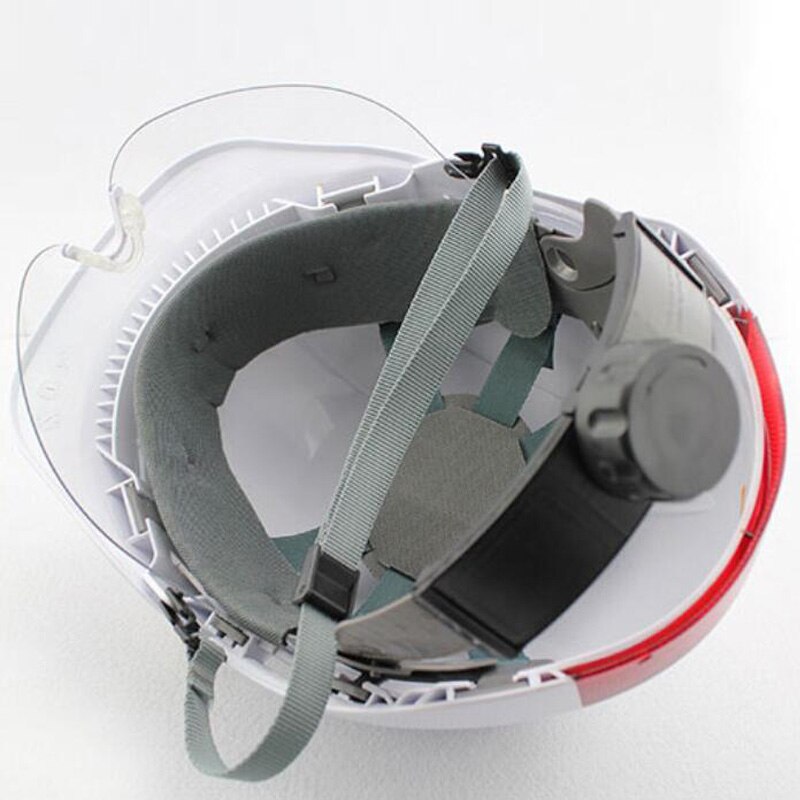 Work Safety Helmet With Goggles Hard Crash ABS Hat Transparent PC Glasses Construction Protective Riding Climbing Outdoor Safe