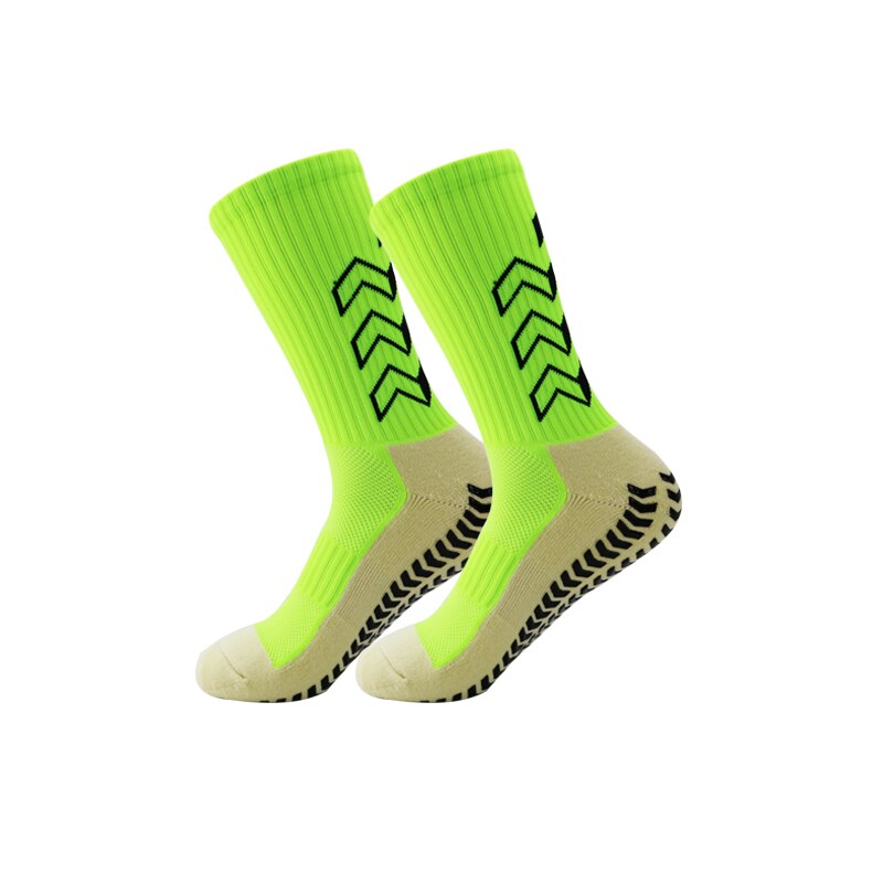 Calcetines de fútbol antideslizantes para hombre y mujer, medias suaves y transpirables de , con fondo grueso, para deportes de fútbol
