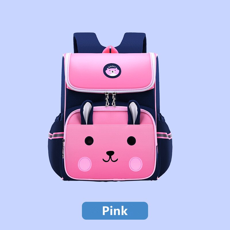 Grote capaciteit meisjes jongens 3d schooltassen kinderen orthopedische cartoon beer schooltas rugzak mochila infantil groep 1-5