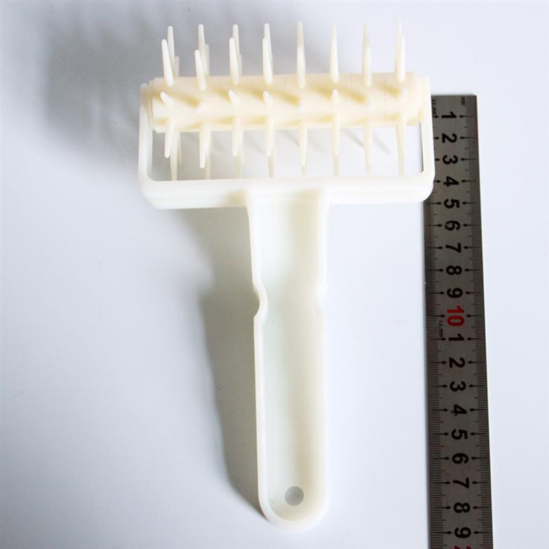 Pizza Rolling Pin Punch Plastic Pizza Dough Pie Hole Embossing Lattice Craft Pizza Hole Puncher Kitchen Baking Tools