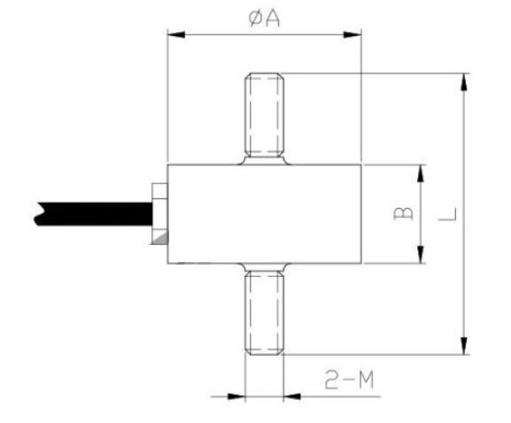 1PCS round tensile pressure weighing sensor 1KG 5KG 10KG 20KG 50KG 100KG 200KG 300KG 500KG Weigh Load Cell Electronic Balance