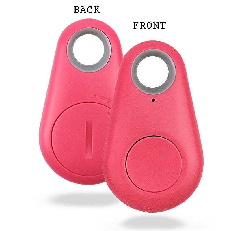 Localizador inteligente con GPS para niños y perros, localizador con alarma antipérdida, rastreador de llaves inalámbrico con Bluetooth, estilo: GPS-red