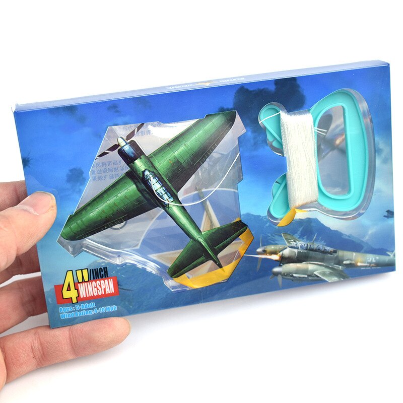 Mini Kites Plane Kites MicroKite Mini 3.54 Inch H x 4 Inch W Plastic Kite M09