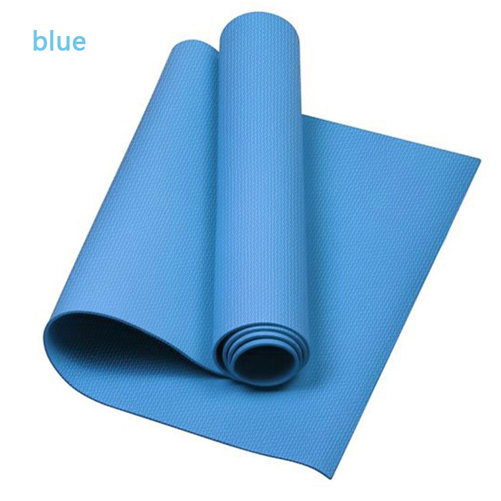 Yoga Mat Durable Universal 173 * 61 * 0.4cm EVA Home Body Line Workout Aerobics Non-Slip Mat Elasticity