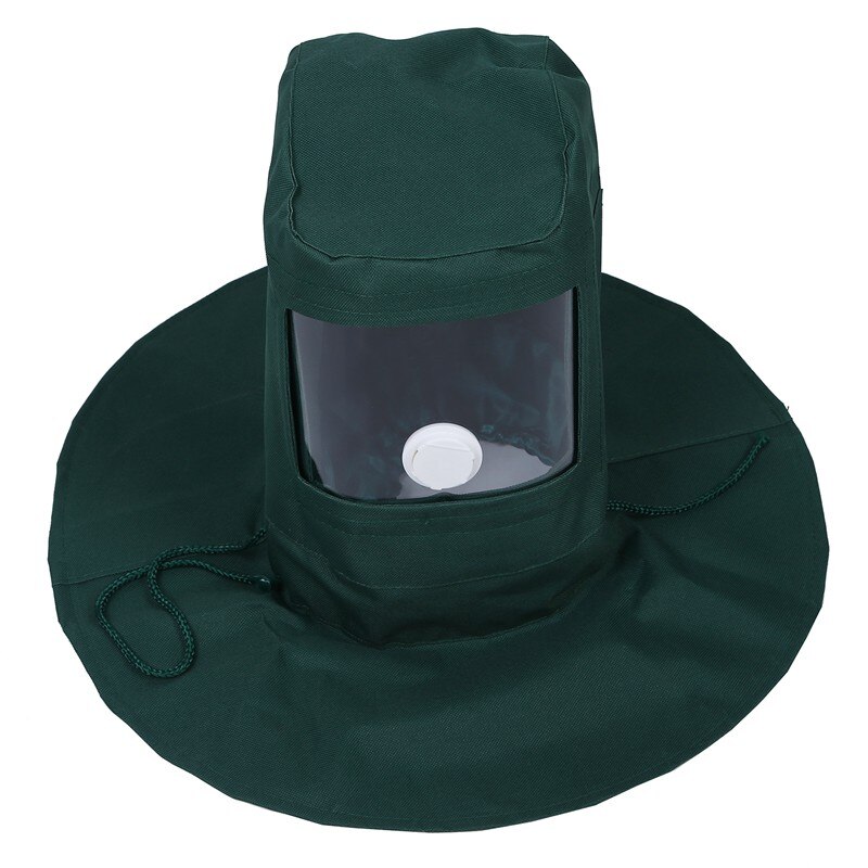 Mascarilla abrasiva de arena, con tapa, para polvo de viento, herramienta protectora, Nueva