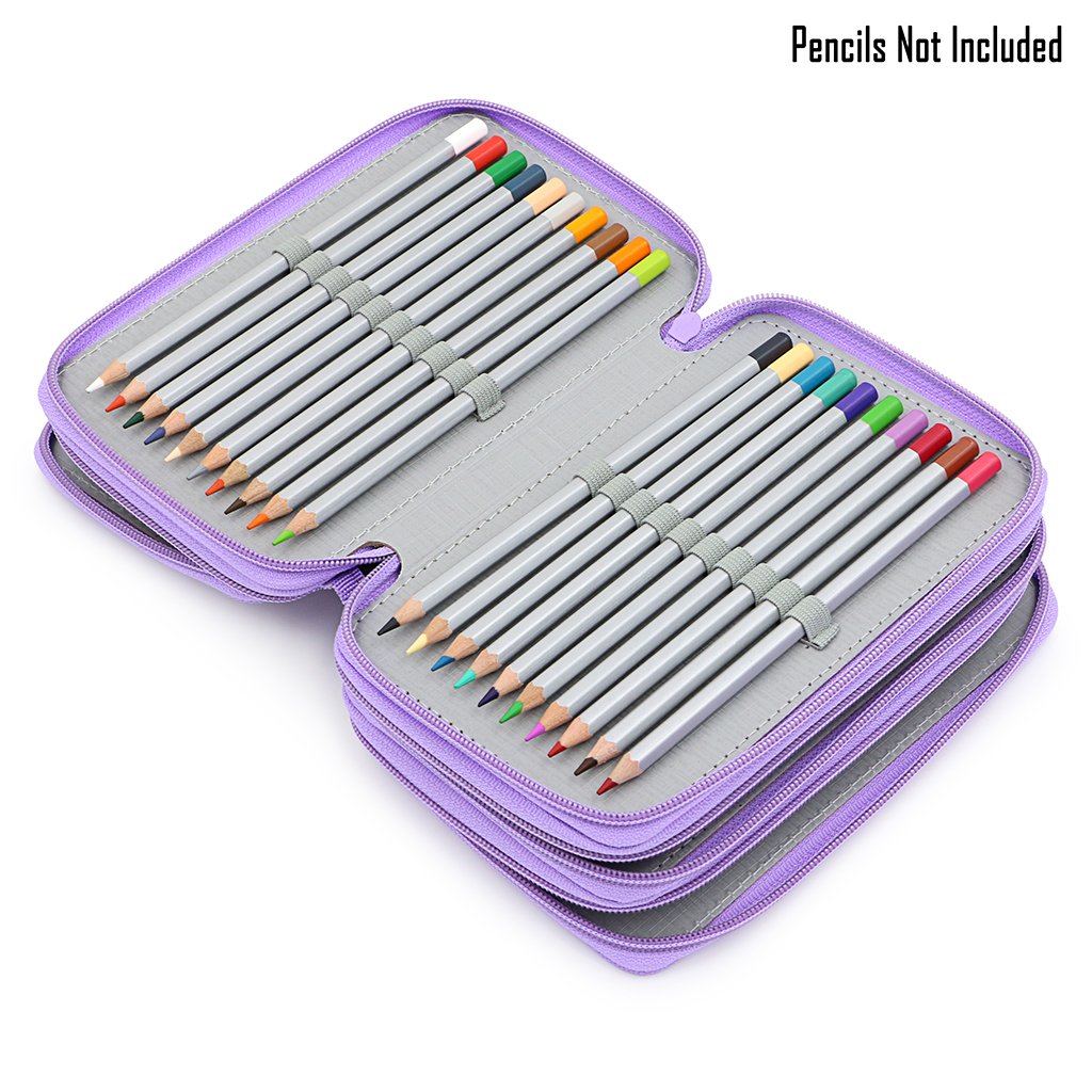 Estuche de lápices práctico almacenaje Oxford color 72 ranuras organizador