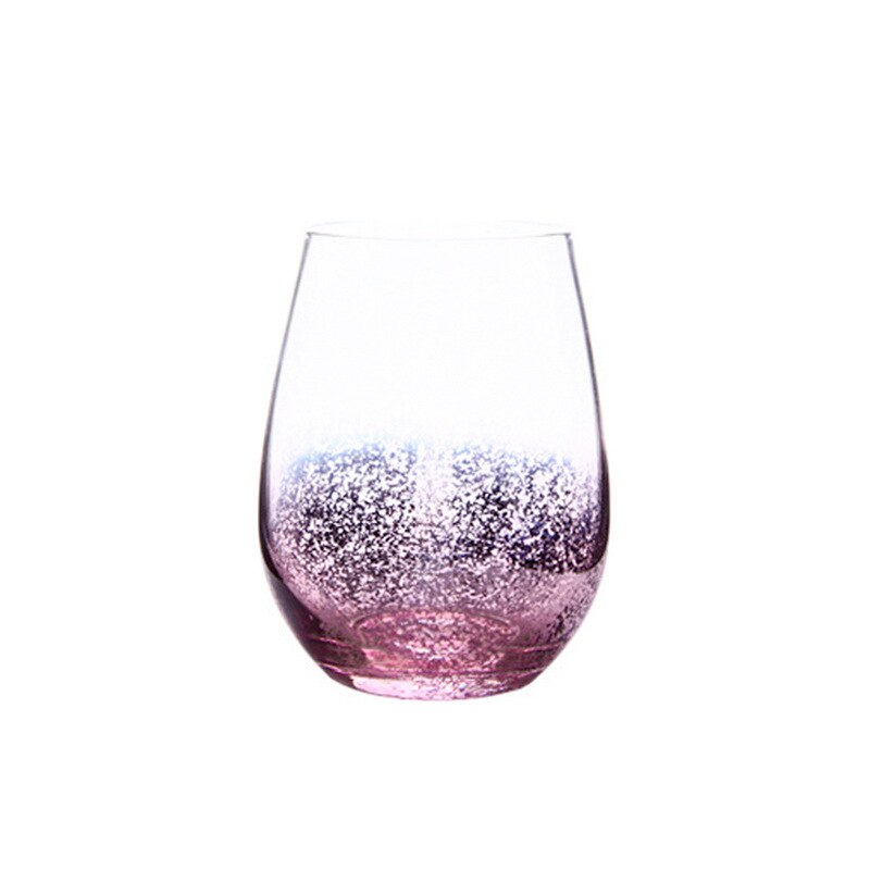 Bouteille d'eau en verre 500ML INS ciel étoilé, tasse ventre, pour la maison, tasse Kawaii, pour jus de lait, café, Smoothie, boisson, bière