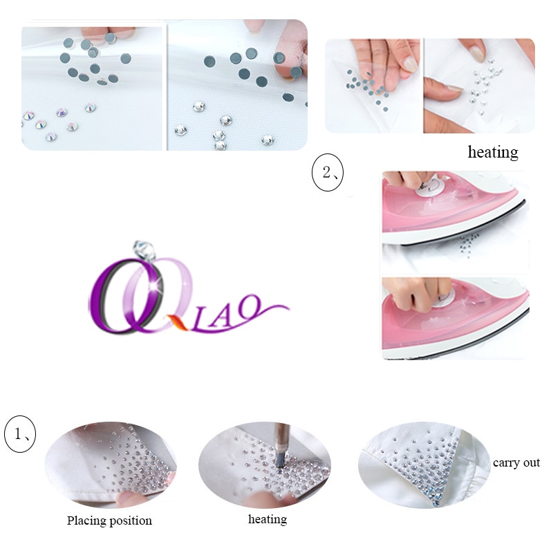 Metal Sunlight Hotfix Rhinestones for Clothes Flatback Crystal Fix Stones Strass Glitters for Fabric DIY decoration