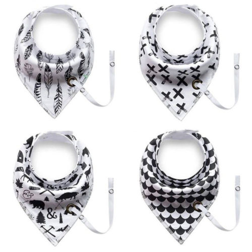 Baby freundlicher Baumwolle Karikatur Nette Bandana Lätzchen Fütterung Speichel Handtuch dribbeln Dreieck