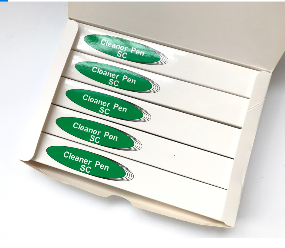 5pcs/lot One-Click Fiber Optic Connector Cleaner Pen for 2.5mm SC ST FC or 1.25mm LC Connectors Fiber Optic Tools