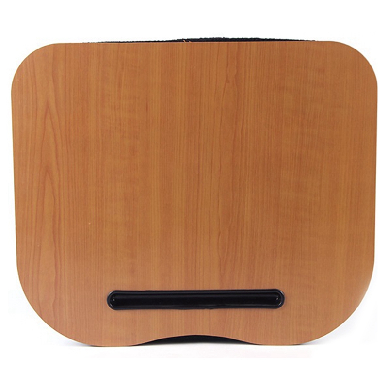 Portable Home Multifunctional Computer Desk Stand Pillow Computer Pad Outdoor Lap Desk Travel Laptop Desk: Auburn