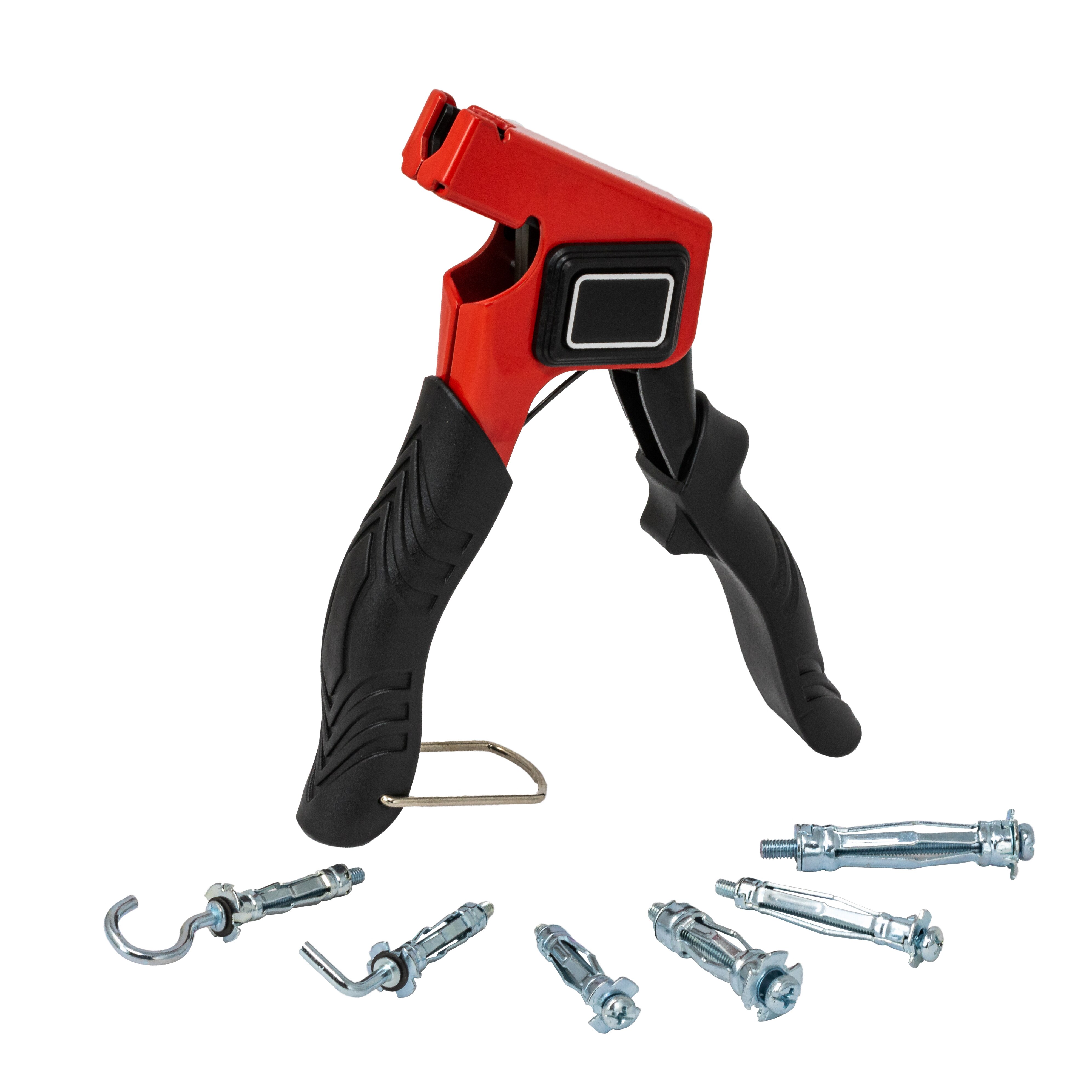 Heavy Duty Metal Setting Tool, Hollow Wall Metal Cavity Anchors Plasterboard Fixing,62Pcs