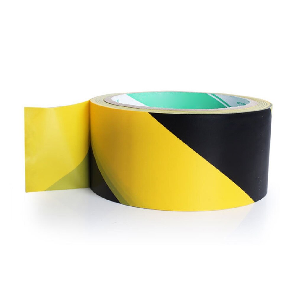 Warehouse Factory Waterproof PVC Caution Barrier Marking Safety Warning Tape