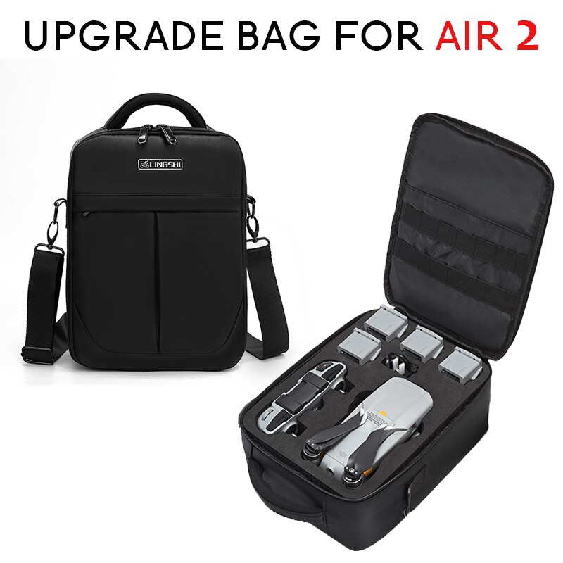 Portable DJI Mavic Air 2/2S Shockproof Shoulder Case Storage Bag Backpack Carry Case for DJI Mavic Air 2/2S Accessories