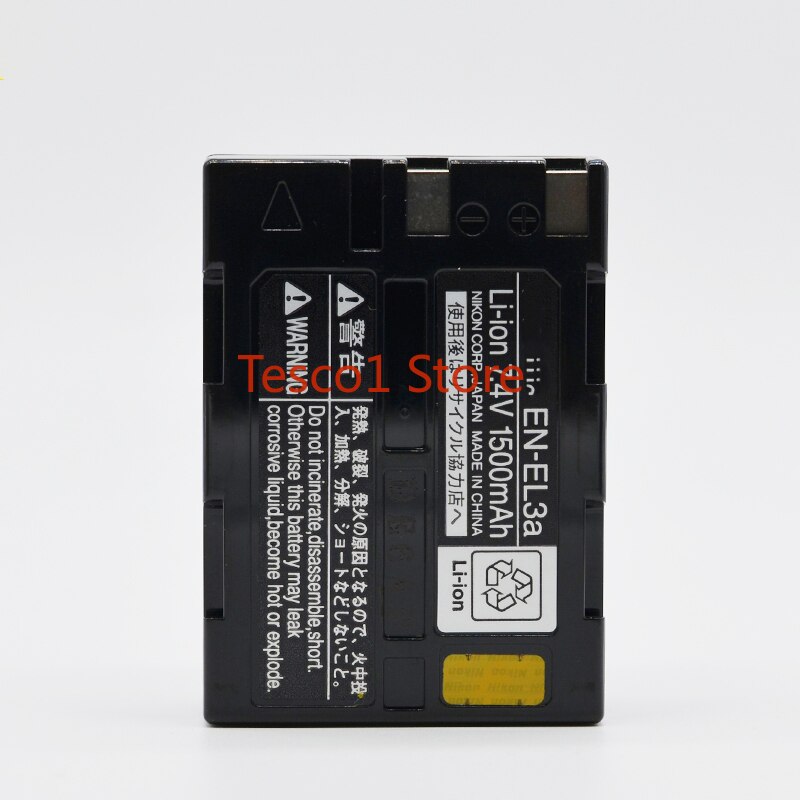 EN-EL3e EN-EL3 EN-EL3a caricabatteria per fotocamera compatibile con Nikon D100, D100 SLR, D200, D300, D300s, D50, D70, D70s, D80, D90, DSLR D700, E880, MH-18, MH-18a, MH-19