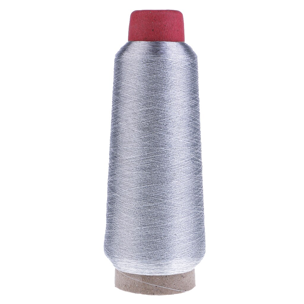 Pack of 3 All Purpose Hand Machine Sewing Embroidery Polyester Metallic Thread 3000 Meters