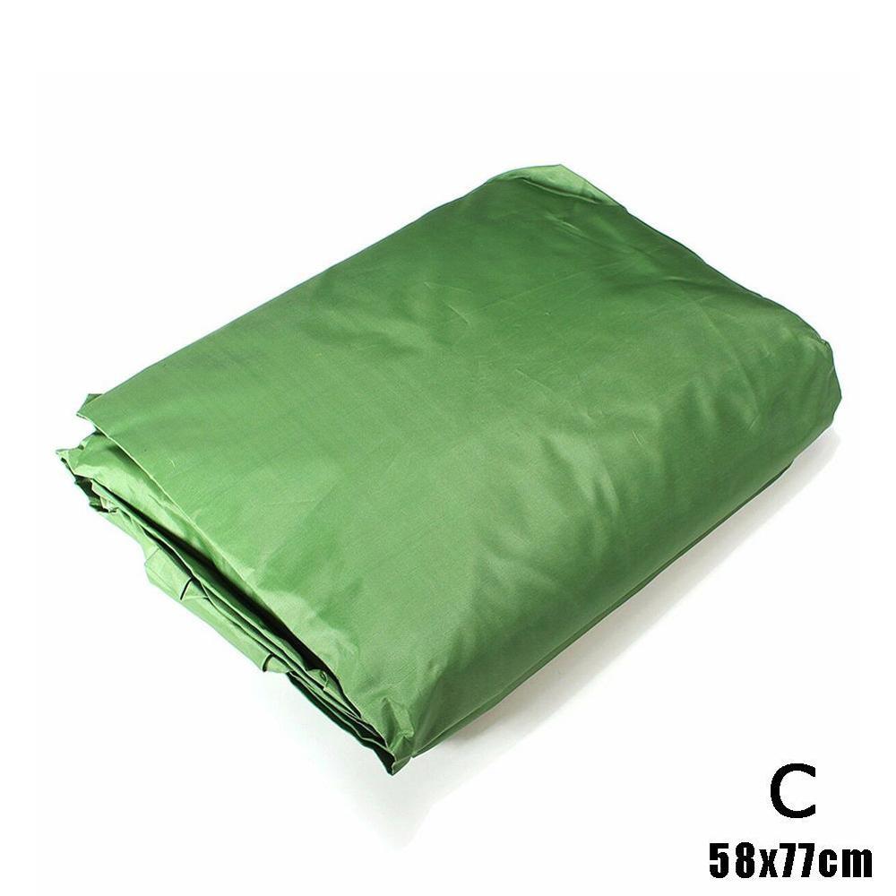 Bbq grill cover til weber  q2000 q3000 bbq cover udendørs grill tilbehør covers beskyttende regn vandtæt støvtæt  g1 o 2: Runde 58 x 77cm