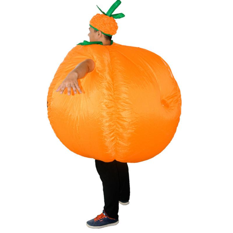 UK Pumpkin Outfit Halloween Inflatable Fancy Dress Cosplay Party Costume halloween ball All Saints' Day For Women And Men