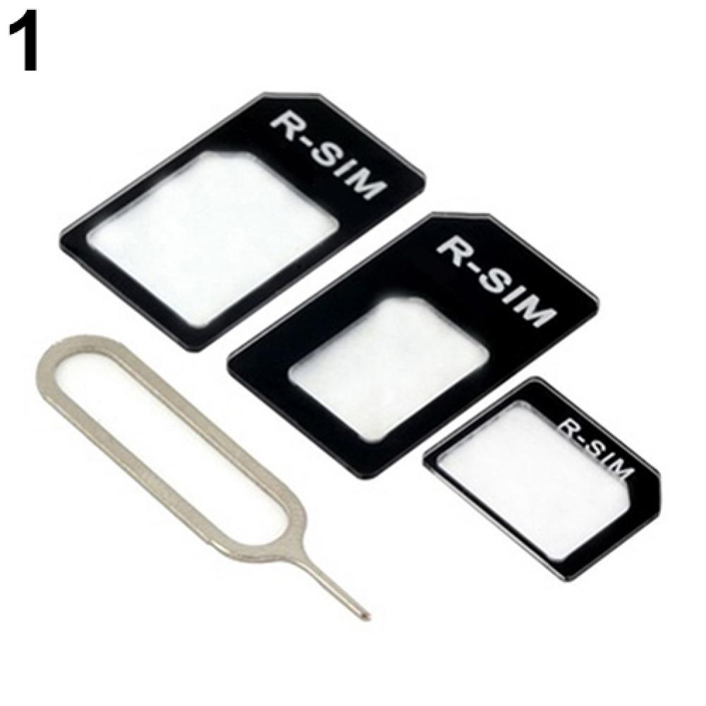 3 em 1 cartão nanosim para micro cartão sim, conversor de adaptador de cartão sim padrão