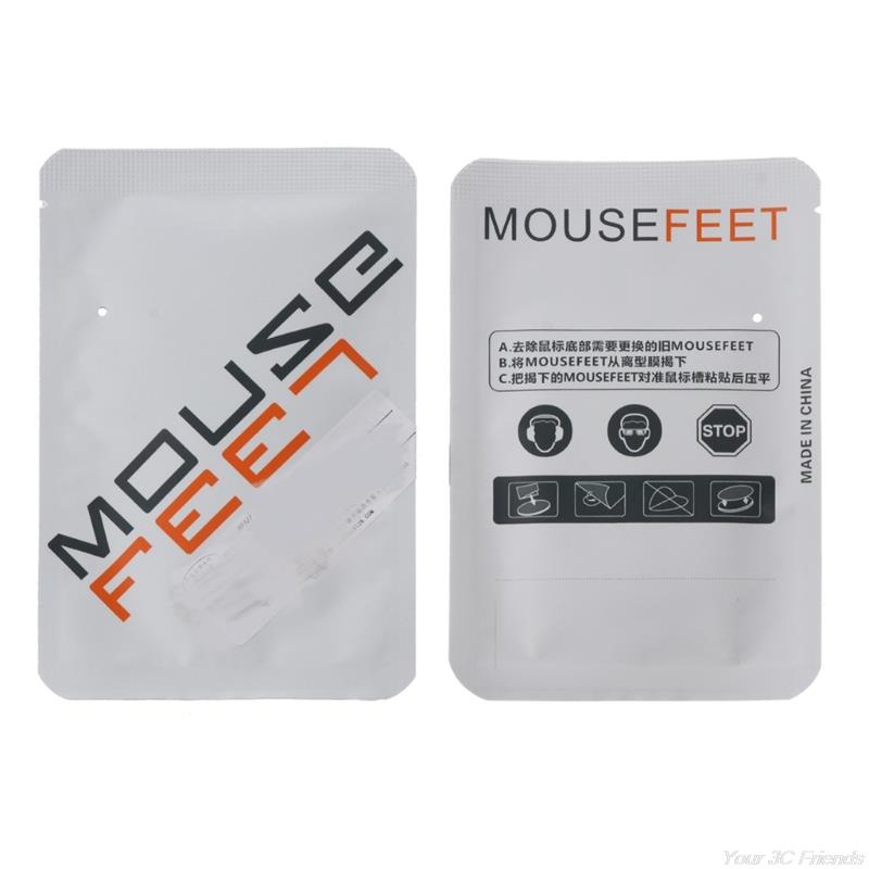 1 set/pack Mouse Skates Mouse Feet For Razer Basilisk Ultimate Mouse Glides Curve Edge AR09 22