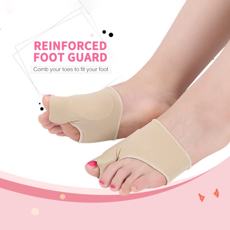 2 stk/sæt tåseparator hallux valgus knyst korrigerende orthotics fødder knogle tommelfinger justering korrektion pedicure strømpe glattejern