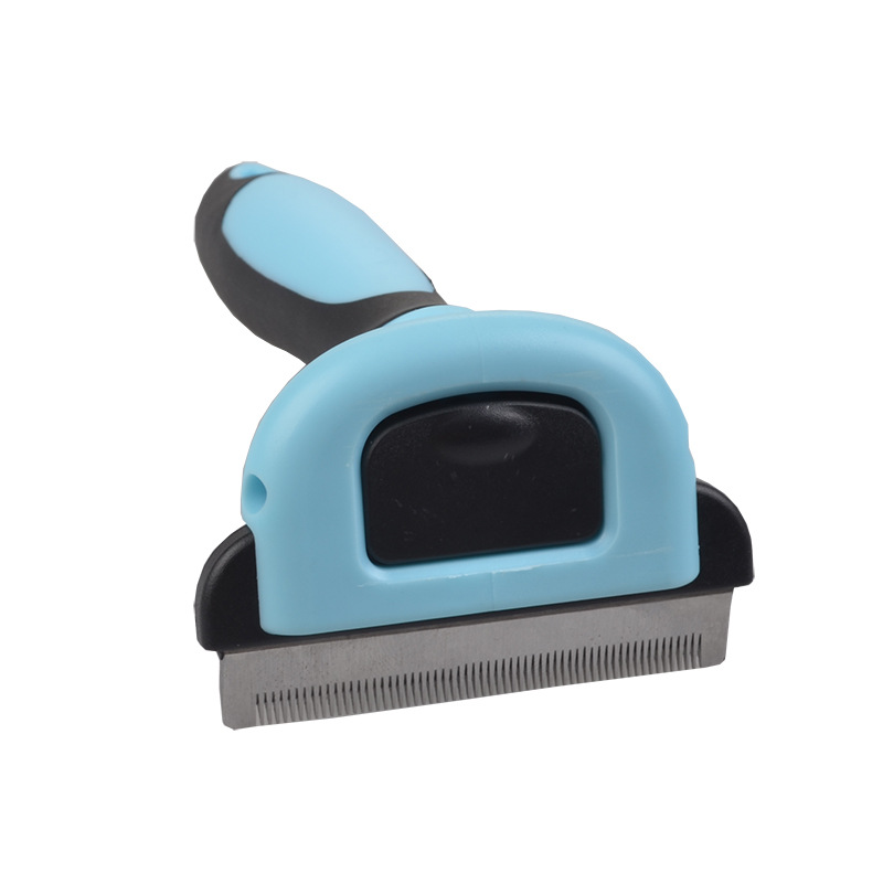 Pet Grooming Borstel Vergieten Tool Hond En Kat Haar Remover Levert Afneembare Huisdier Trimmer Kammen Voor Huisdier