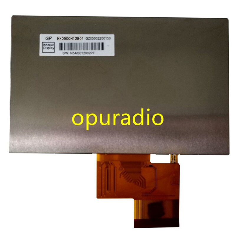 Pantalla LCD Original de 5 pulgadas para coche, repuesto para coche, HX050QH12B01 050-DM403-12R,