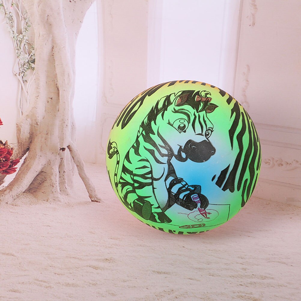 Random Rainbow Beach Balls Inflatable Beach Ball For Kids Indoor Outdoor Soft Touch Volleyball For Swimming Pool Garden