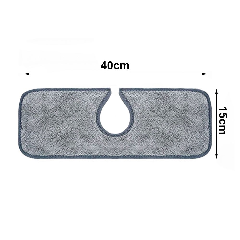 1pc Kitchen Faucet Absorbent Mat Sink Splash Guard Microfiber Tap Splash Catcher Countertop Protector Bathroom Accessories