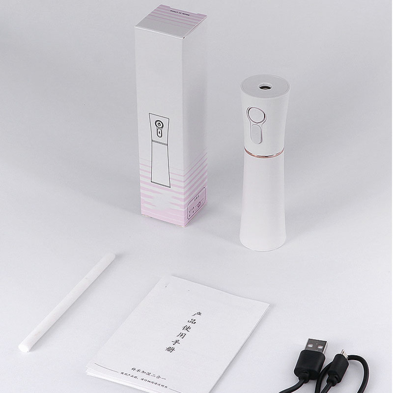 Mini Humidifier Air Diffuser Face Moisturizer Facial Steamer Eyelash Nebulizer Portable Sprayer Face Care Freshener Vaporizer