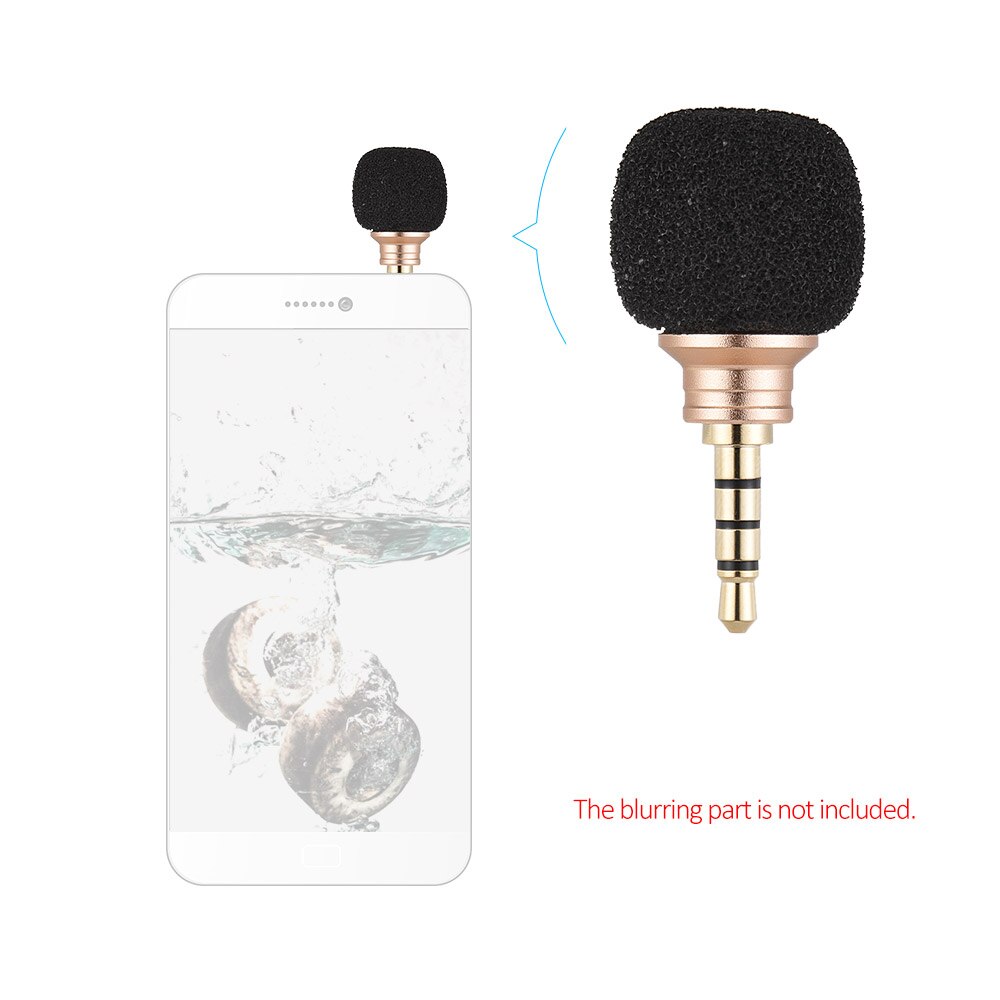 Andoer EY-610A Cellulare Smartphone Portatile Mini Omni-Direzionale Mic Microfono per Registratore per iPad di Apple iPhone5 6s 6 più