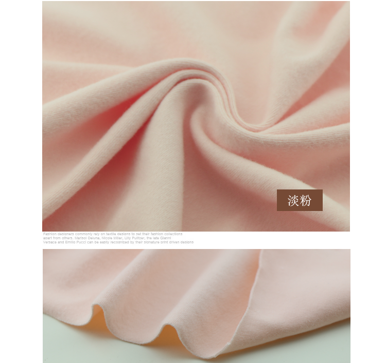 Tykk bomull lycra slipt stretch strikket stoff uten fluorescerende middel australsk fløyel: Rosa