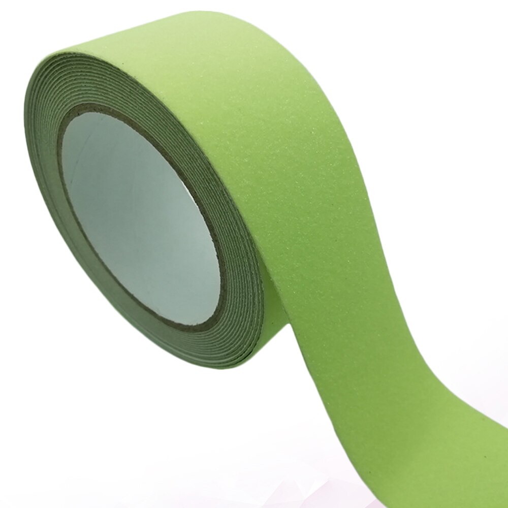 anti-skli teip nattlys teip kjæledyr fluorescerende teip natt advarsel klistremerke sklisikker stripe til trappetrinn butikk butikk  (250 x 5: 500 x 2.5cm