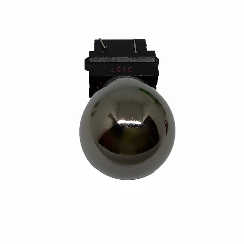 Luces Intermitentes externas para coche, bombilla halógena de , color rojo ámbar, T25, 3156, 3157, P27W, 12V, 27W, 2 uds.