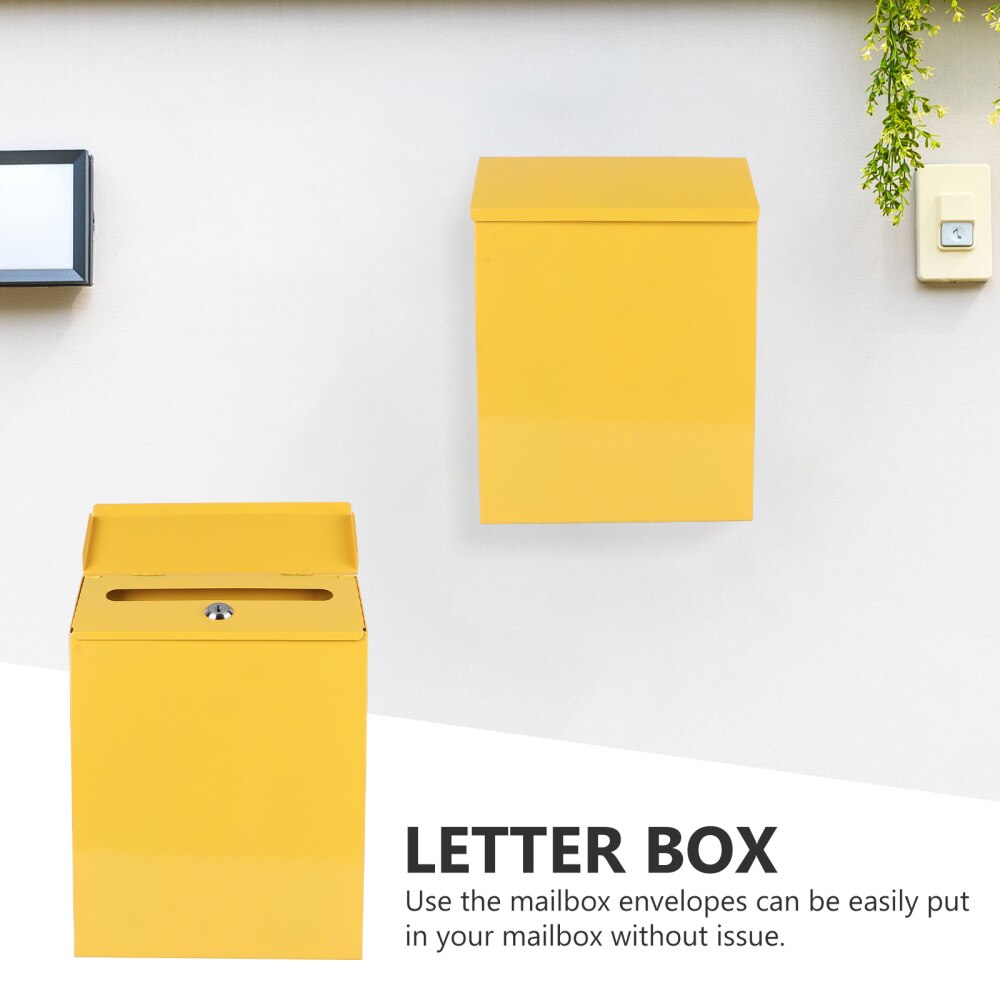 1pc Exquisite Exquisite Letter Storage Box Mail Storage Box Letter Suggestion Case