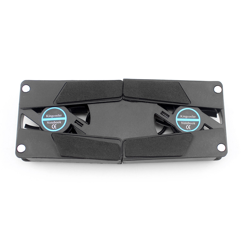 USB Powered Foldable Cooler Pad with Double 60mm Fans Laptop Stand Notebook Cooling Pad for Notebook Laptop PC Computer